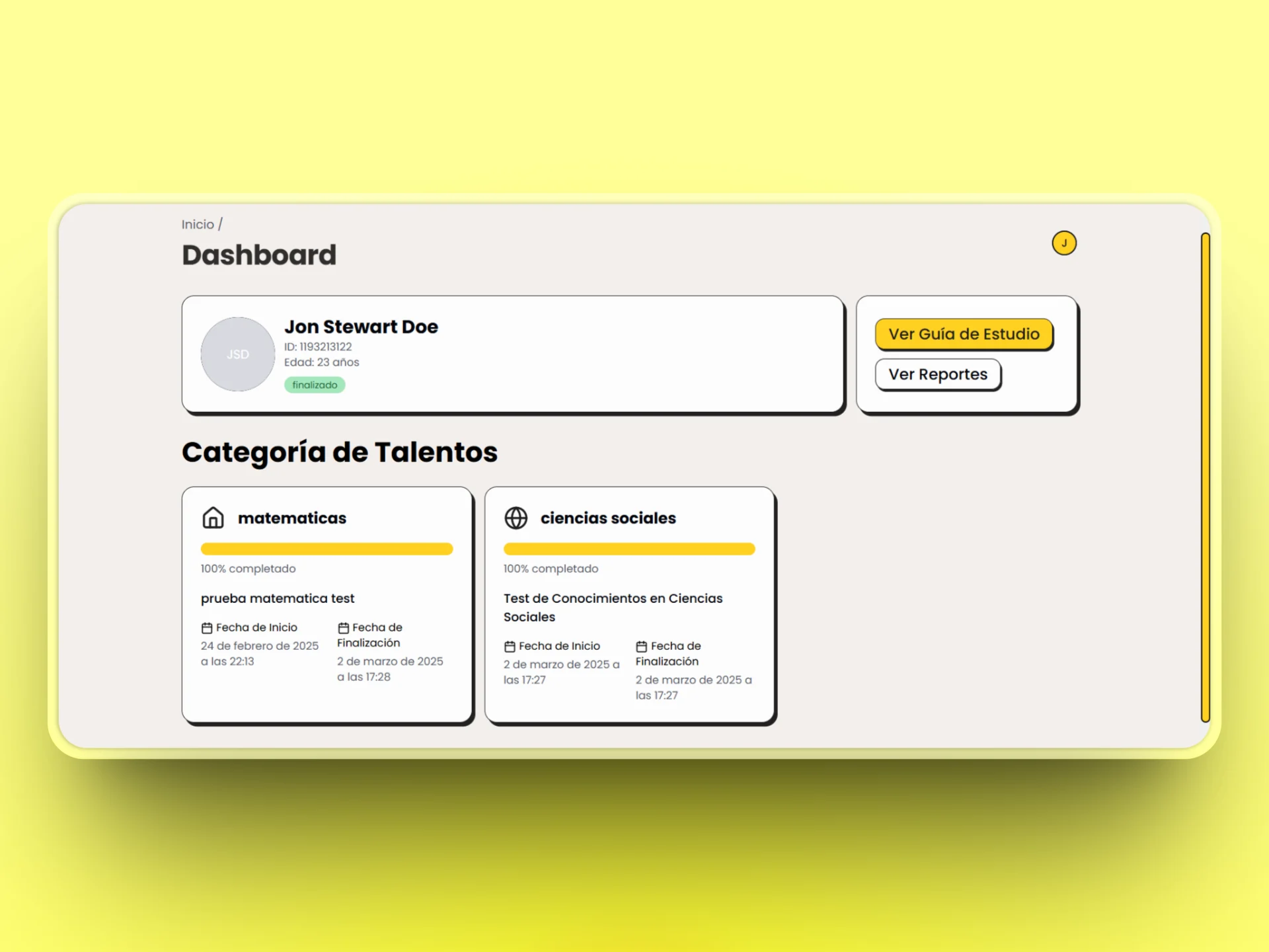 Intelligent Assessment Platform