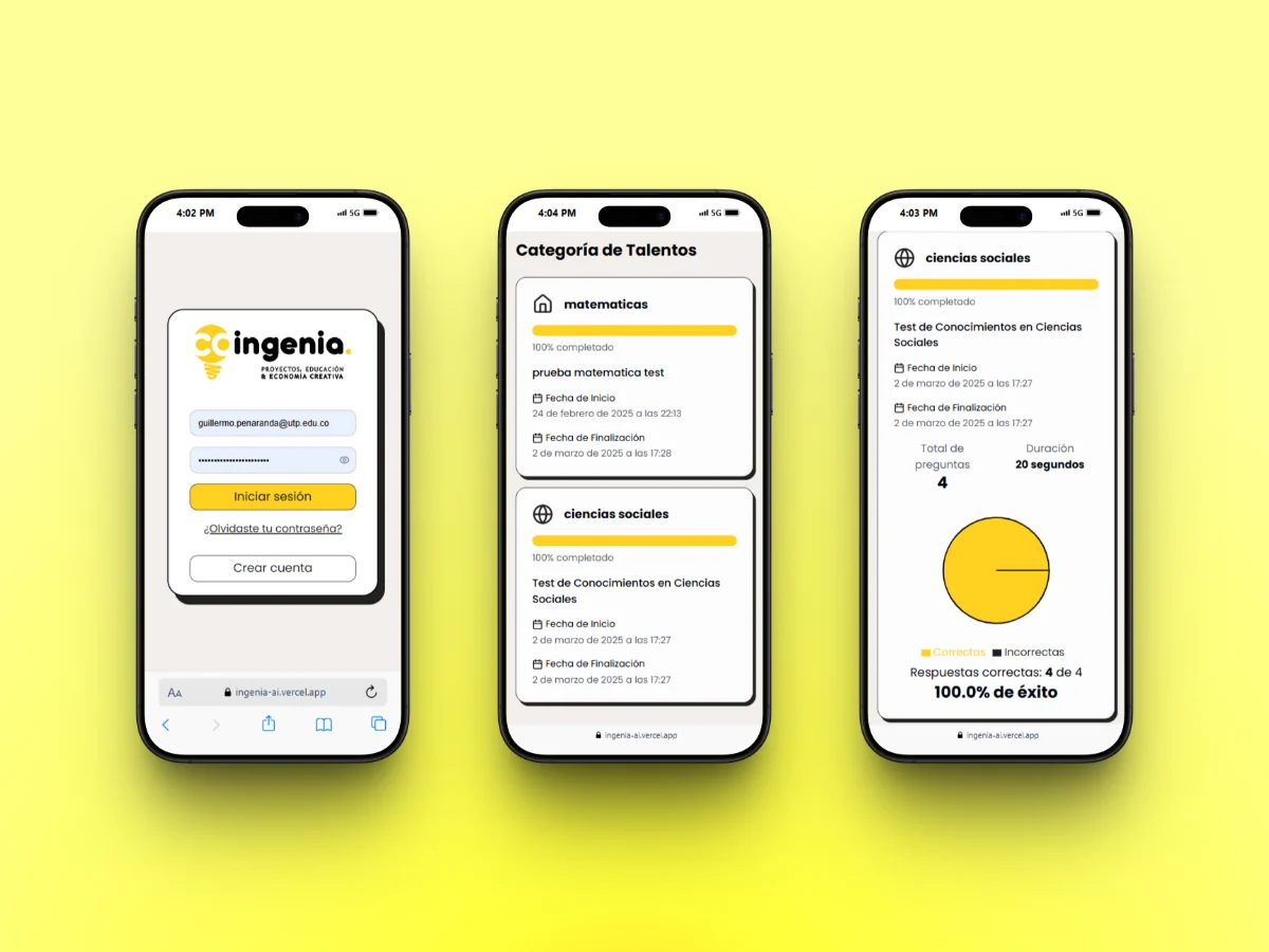 Intelligent Assessment Platform